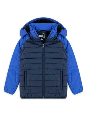 ORIGINAL PENGUIN Boys/' Padded Bomber Jacket Vintage Indigo sizes 5 6 11 12 13